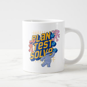 Sesame Street Mecha Builders Plan Test Solve Giant Coffee Mug