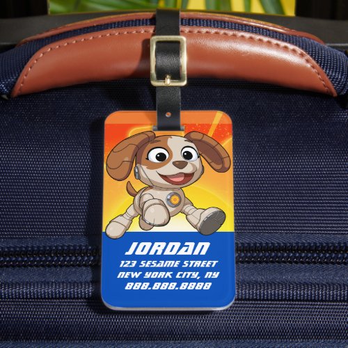 Sesame Street  Mecha Builders Tango  Add Name Luggage Tag