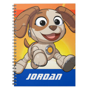 Sesame Street Mecha Builders Tango Add Name Notebook