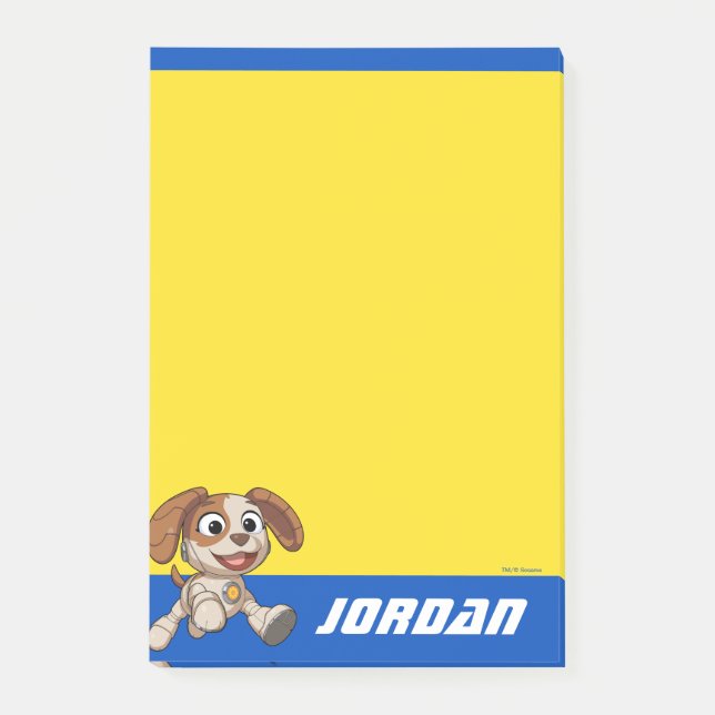 Sesame Street | Mecha Builders Tango | Add Name Post-it Notes (Front)