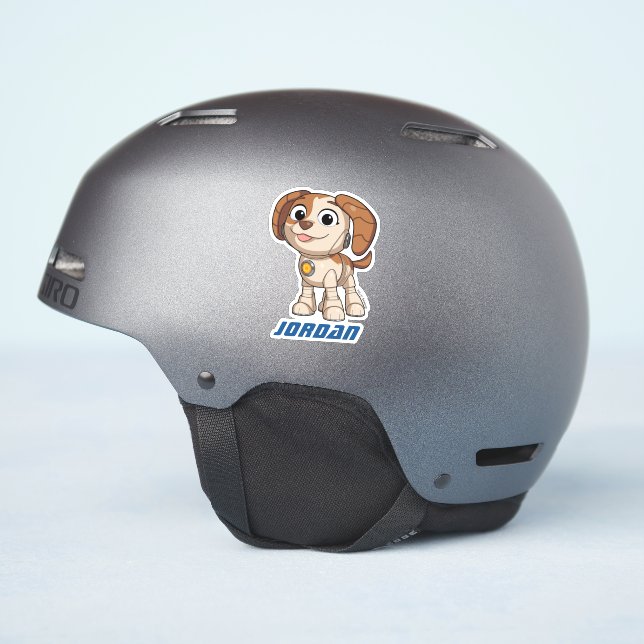 Sesame Street | Mecha Builders Tango Add Your Name Sticker (Helmet Side)