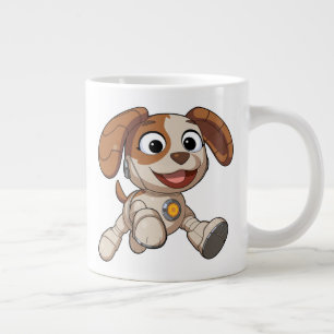 Sesame Street Mecha Builders Tango In Action Giant Coffee Mug