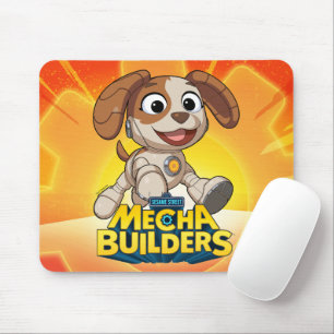 Sesame Street   Mecha Builders Tango In Action Mouse Pad