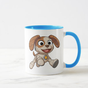 Sesame Street Mecha Builders Tango In Action Mug