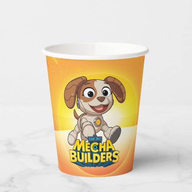 Sesame Street | Mecha Builders Tango In Action Paper Cups (Left)