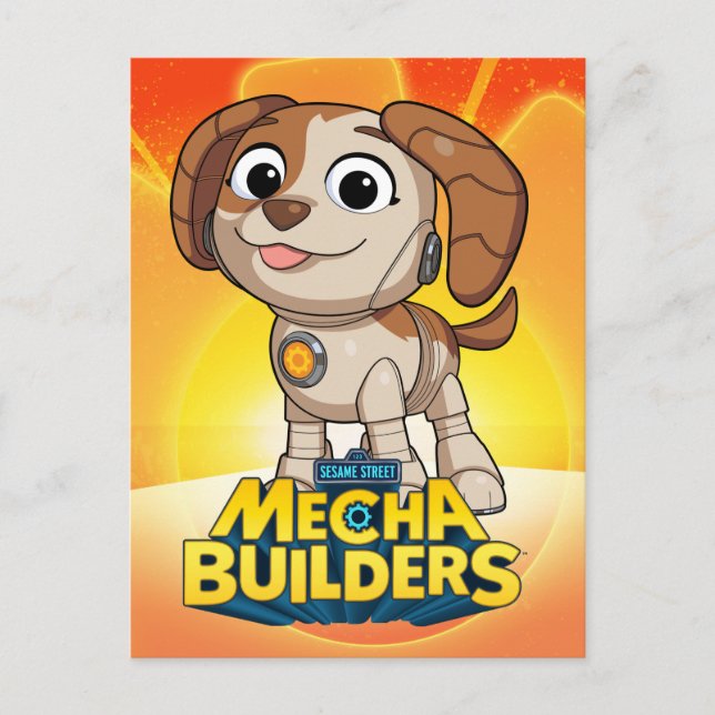 Sesame Street | Mecha Builders Tango Postcard (Front)