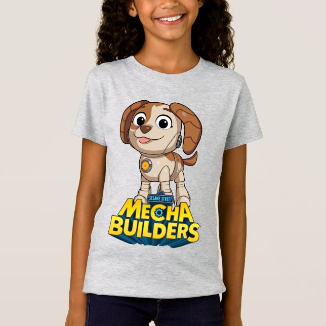 Sesame Street | Mecha Builders Tango T-Shirt (Front)