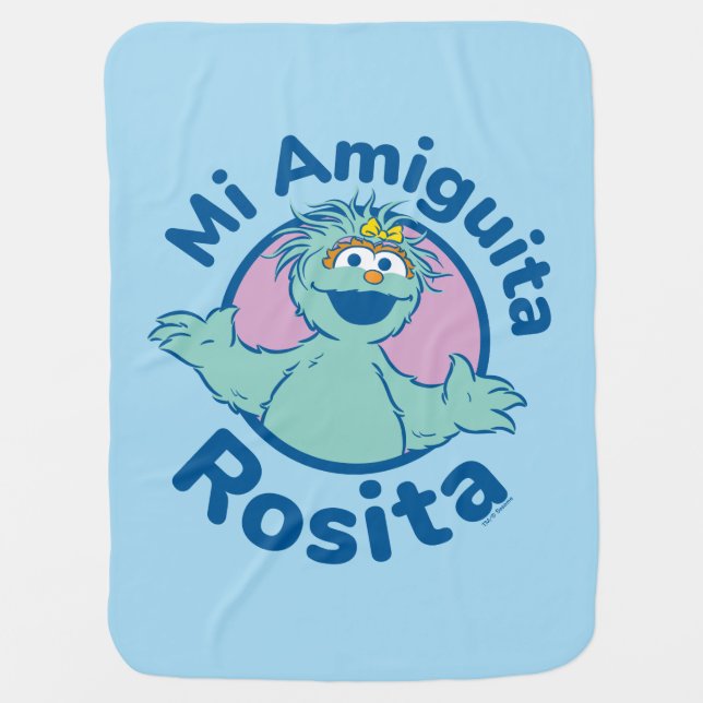 Sesame Street | Mi Amiguita Rosita Baby Blanket (Front)
