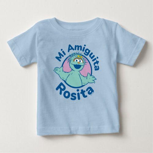 Sesame Street  Mi Amiguita Rosita Baby T_Shirt