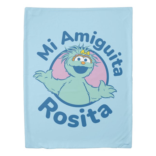 Sesame Street | Mi Amiguita Rosita Duvet Cover (Front)
