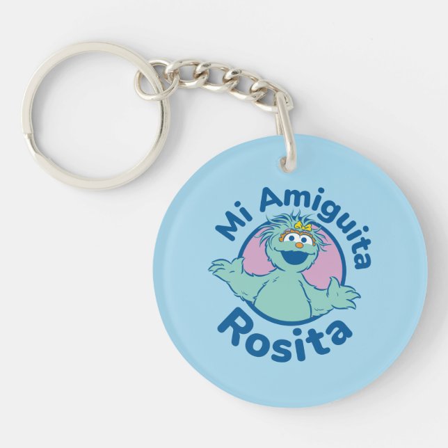 Sesame Street | Mi Amiguita Rosita Keychain (Front)