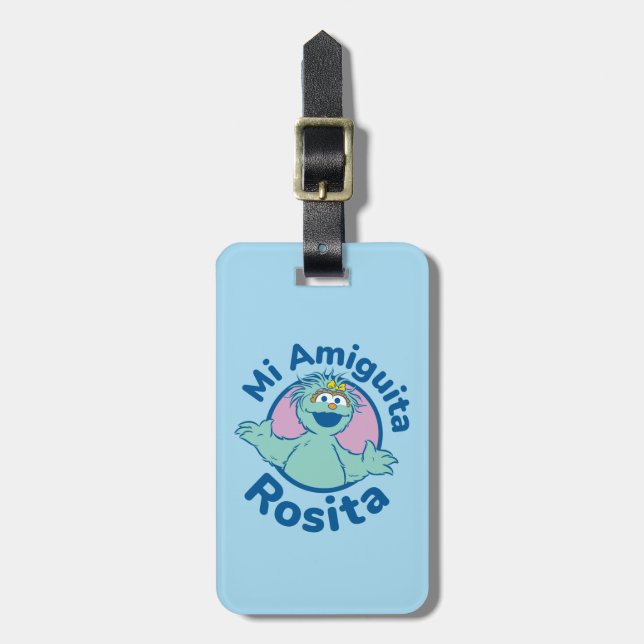Sesame Street | Mi Amiguita Rosita Luggage Tag (Front Vertical)