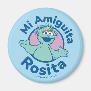 Sesame Street Mi Amiguita Rosita Magnet