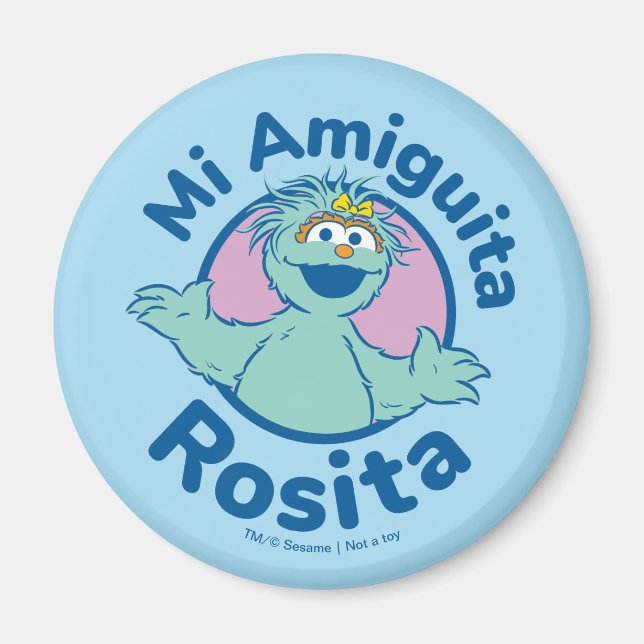 Sesame Street | Mi Amiguita Rosita Magnet (Front)