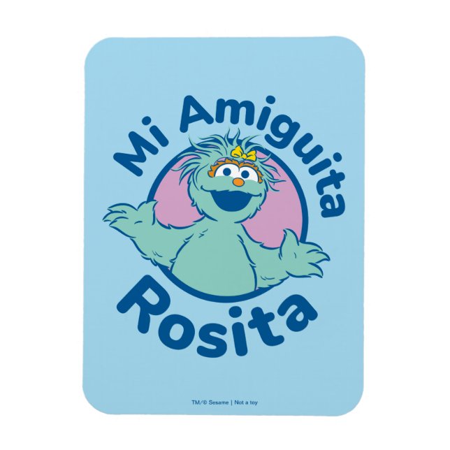 Sesame Street | Mi Amiguita Rosita Magnet (Vertical)
