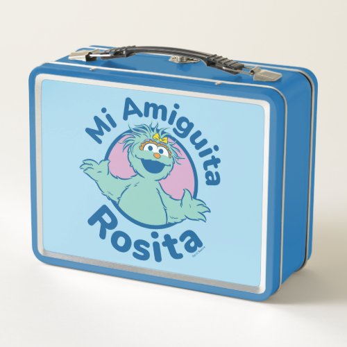 Sesame Street  Mi Amiguita Rosita Metal Lunch Box