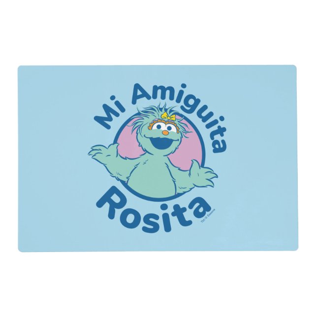 Sesame Street | Mi Amiguita Rosita Placemat (Front)
