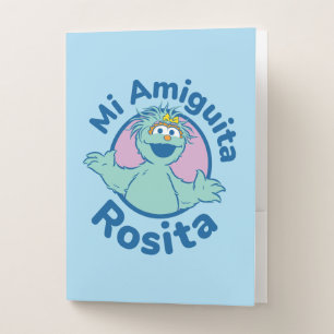 Sesame Street Mi Amiguita Rosita Pocket Folder