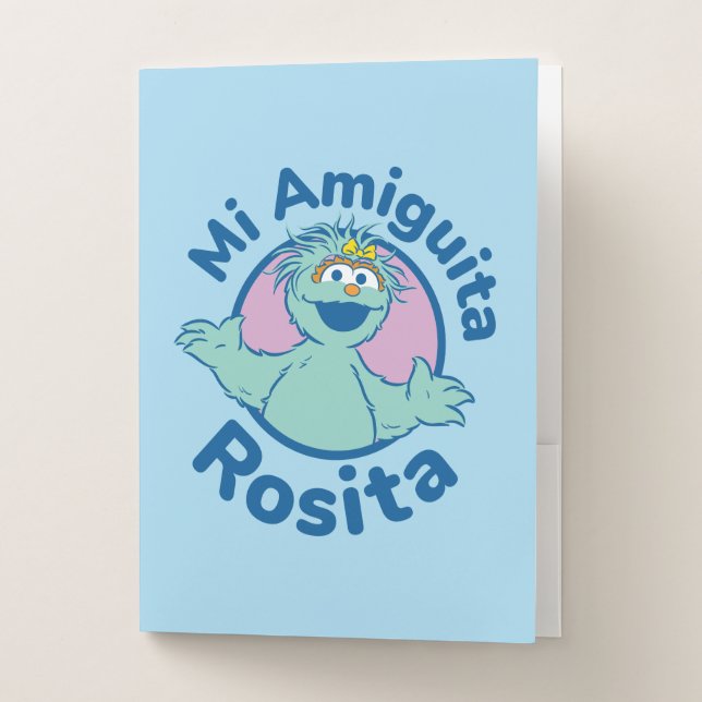 Sesame Street | Mi Amiguita Rosita Pocket Folder (Front)