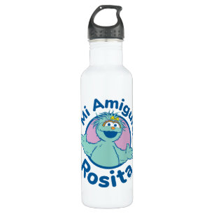 Sesame Street Mi Amiguita Rosita Stainless Steel Water Bottle