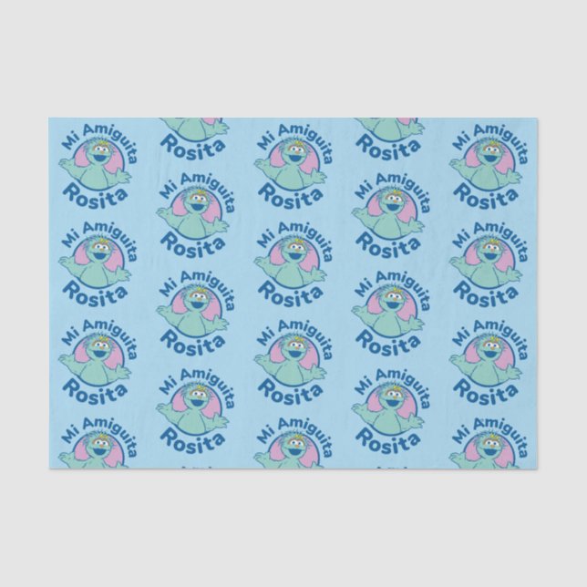 Sesame Street | Mi Amiguita Rosita Tissue Paper (Front)