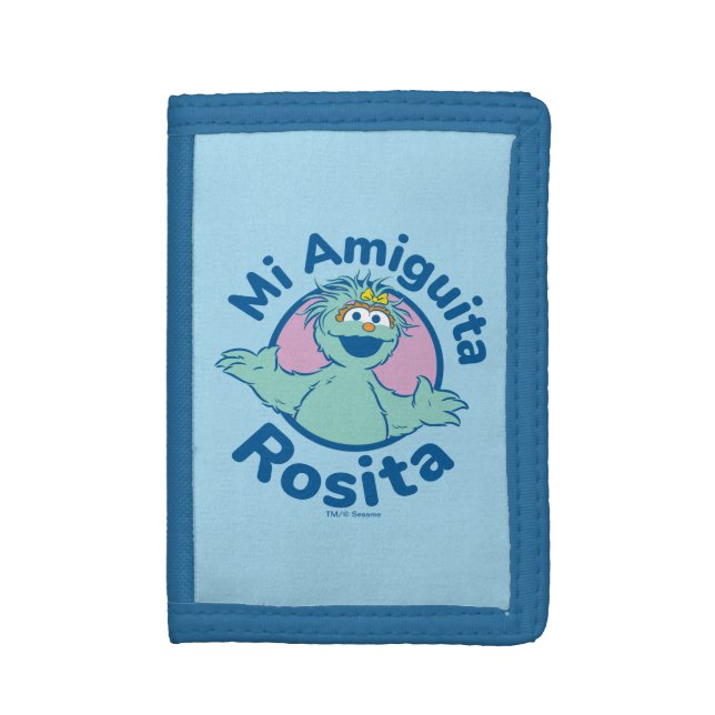 Sesame Street | Mi Amiguita Rosita Trifold Wallet (Front Vertical)
