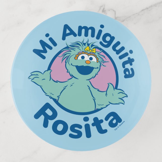 Sesame Street | Mi Amiguita Rosita Trinket Tray (Front)