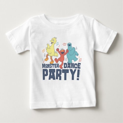 Sesame Street  Monster Dance Party Baby T_Shirt