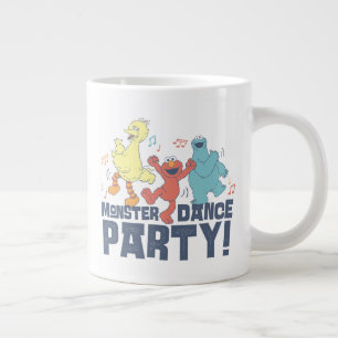 Sesame Street Monster Dance Party Giant Coffee Mug