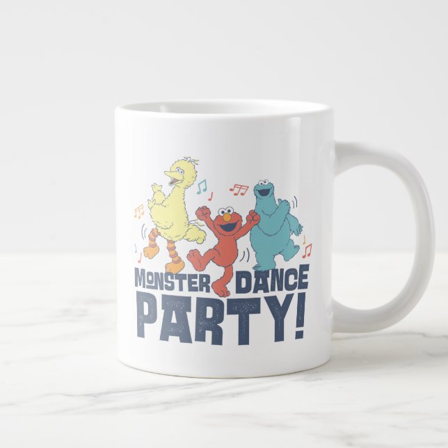 Sesame Street | Monster Dance Party Giant Coffee Mug (Right)