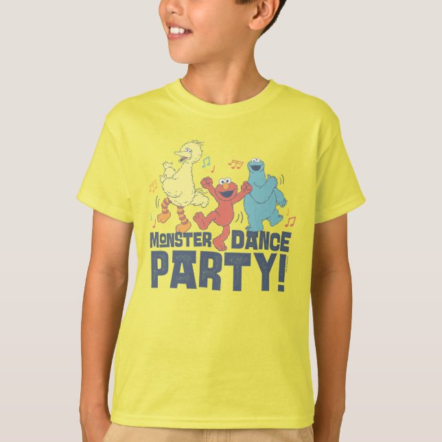 Sesame Street | Monster Dance Party T-Shirt (Front)