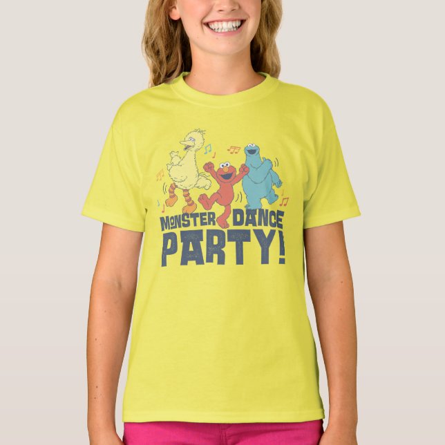 Sesame Street | Monster Dance Party T-Shirt (Front)