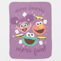 Sesame Street | More S'mores More Fun! Baby Blanket