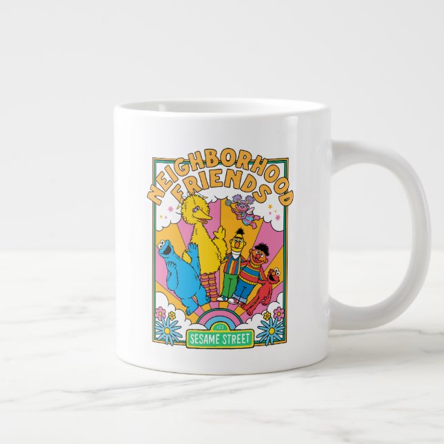 Sesame Street | Neighborhood Friends Giant Coffee Mug (Right)