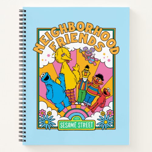 Sesame Street  Neighborhood Friends Notebook