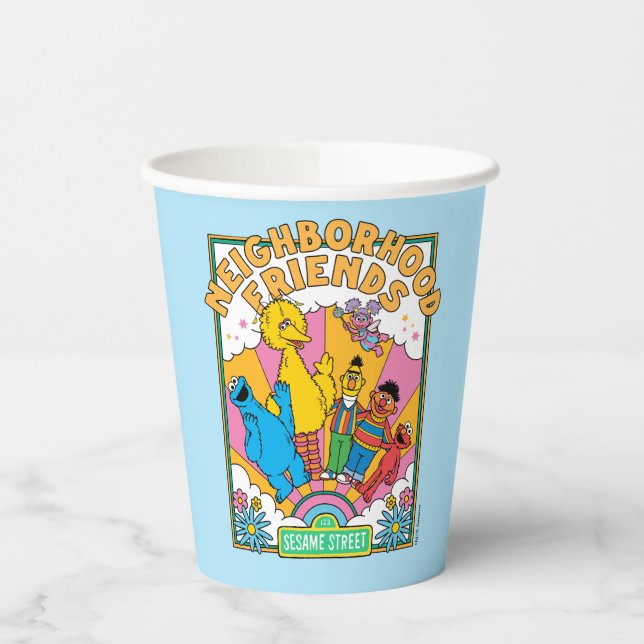 Sesame Street | Neighborhood Friends Paper Cups (Left)