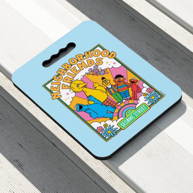 Sesame Street | Neighborhood Friends Seat Cushion (In Situ)