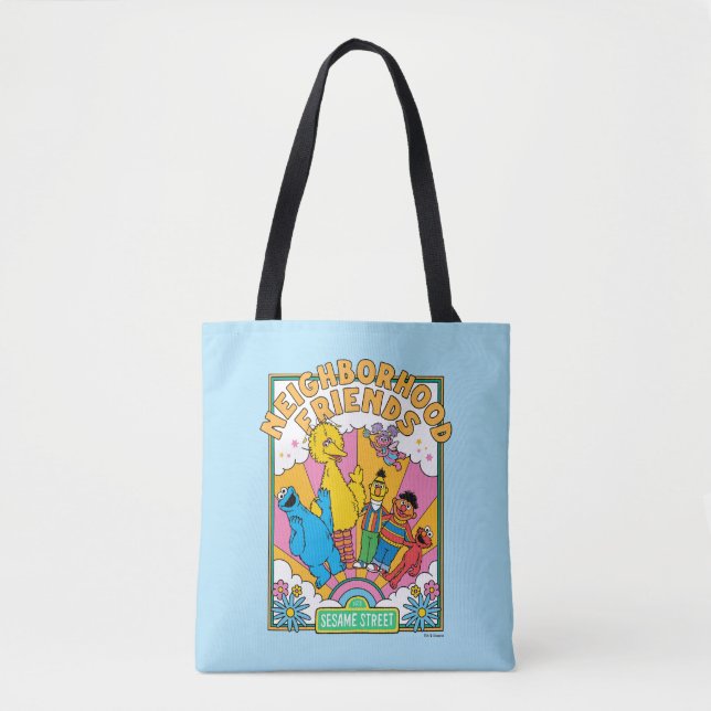 Sesame Street | Neighborhood Friends Tote Bag (Front)