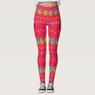 Nutcracker Leggings Christmas Running Tights