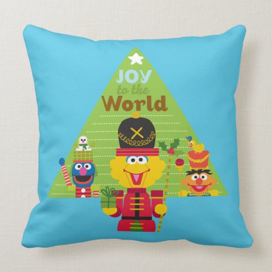 sesame street throw pillow