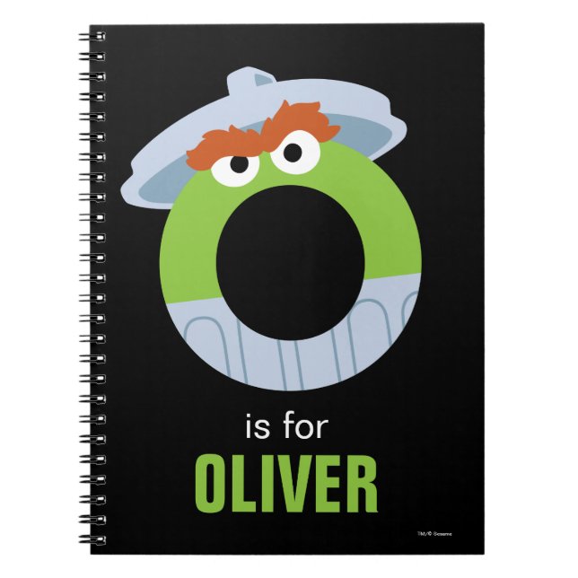 Sesame Street | O is for Oscar Notebook (Front)