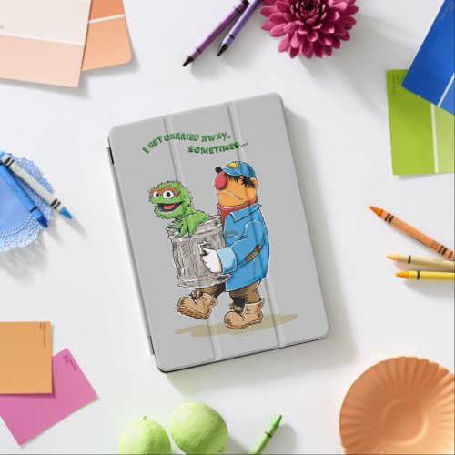 Sesame Street  Oscar  Bruno the Garbage Man iPad Air Cover