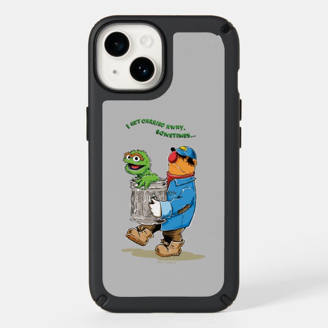 Sesame Street | Oscar & Bruno the Garbage Man Speck iPhone Case (Front)