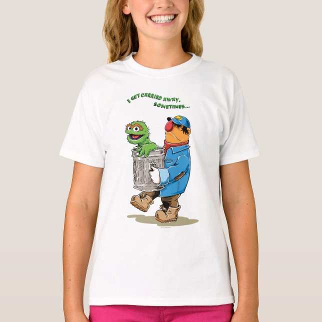 Sesame Street | Oscar & Bruno the Garbage Man T-Shirt (Front)