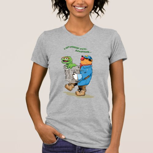 Sesame Street  Oscar  Bruno the Garbage Man T_Shirt