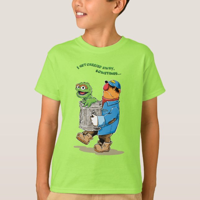 Sesame Street | Oscar & Bruno the Garbage Man T-Shirt (Front)