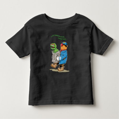 Sesame Street  Oscar  Bruno the Garbage Man Toddler T_shirt