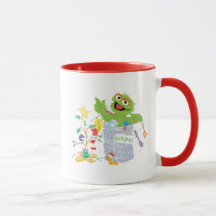 Sesame Street   Oscar - Christmas Tree Mug