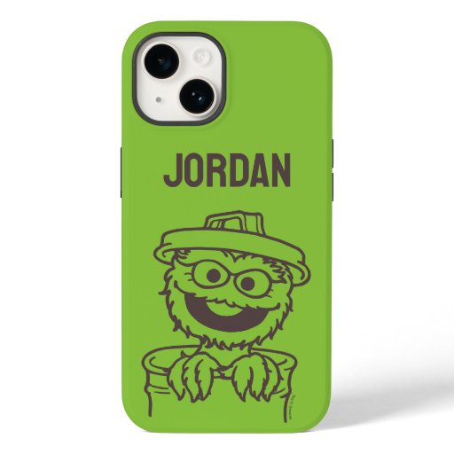 Sesame Street | Oscar the Grouch | Add Your Name Case-Mate iPhone 14 Case