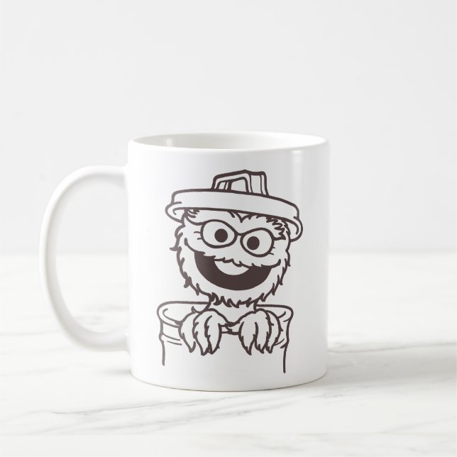 Sesame Street | Oscar the Grouch Coffee Mug (Left)